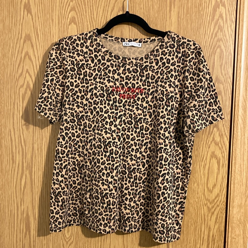 Zara Animal print t-shirt